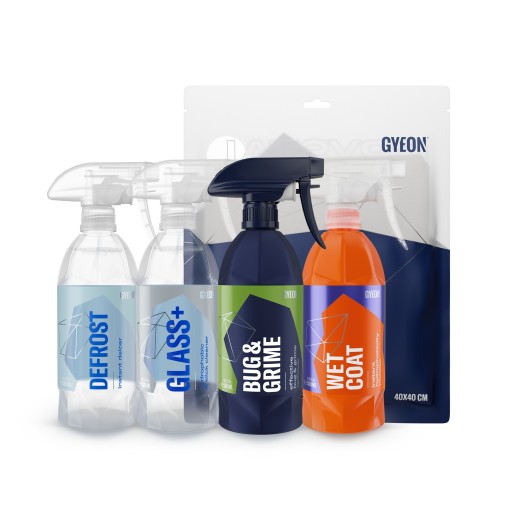 Gyeon készlet az autó egyszerű karbantartásához télen