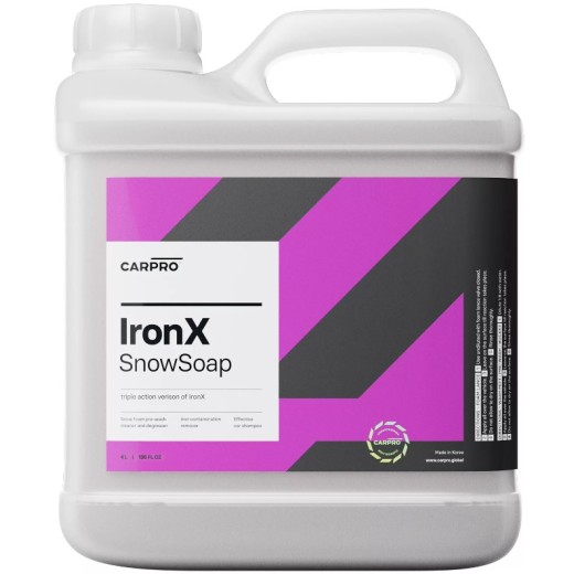 CarPro IronX Snow Soap repülőrozsda eltávolító autósampon (4 l)