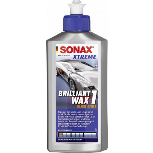 Sonax Xtreme Brilliant Wax 1 Hybrid NPT wax  - 250 ml