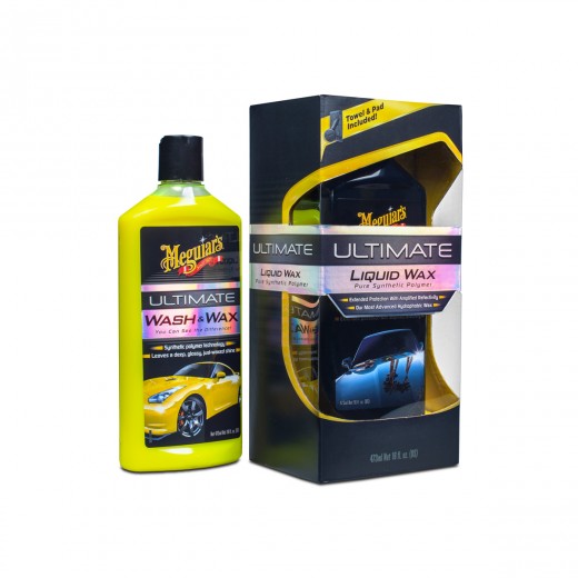 Meguiar's Ultimate Wash & Wax Kit alap autókozmetikai készlet a festék mosásához és védelméhez