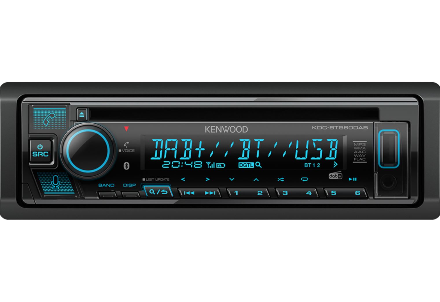 Kenwood KDC-BT560DAB autórádió