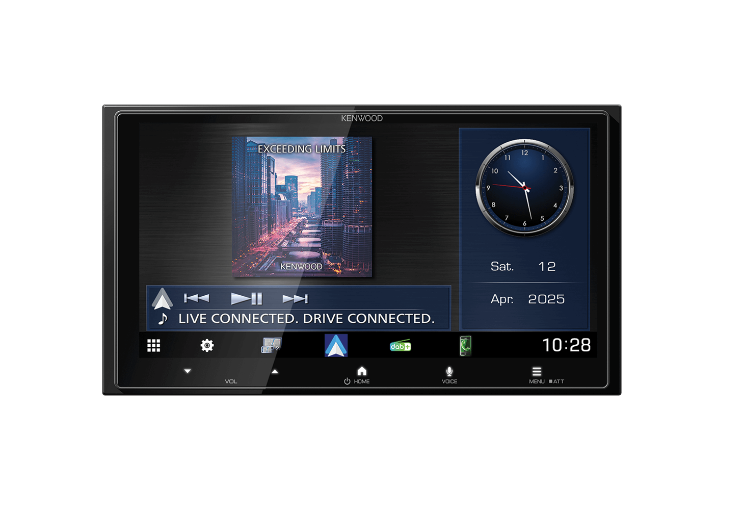 Autórádió mechanizmus nélkül Kenwood DMX-7525DABS
