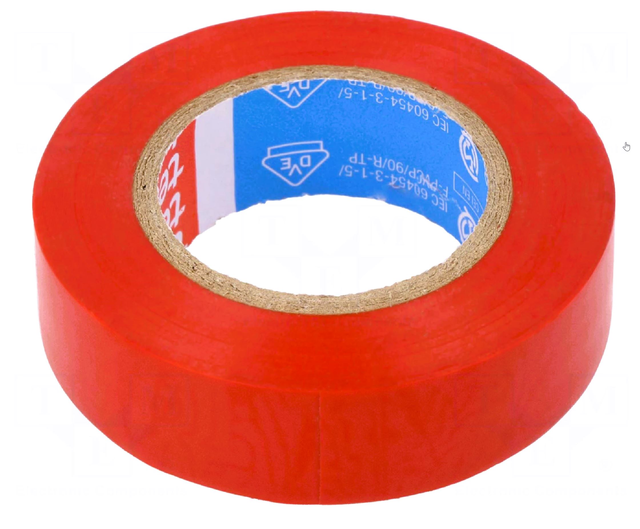 Tesa 53988 PVC 50/25 piros izolációs szalag