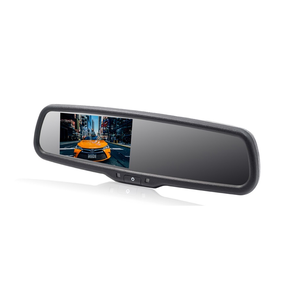 A visszapillantó tükörbe integrált univerzális 4,3"-es monitor TFT MIRROR4.3