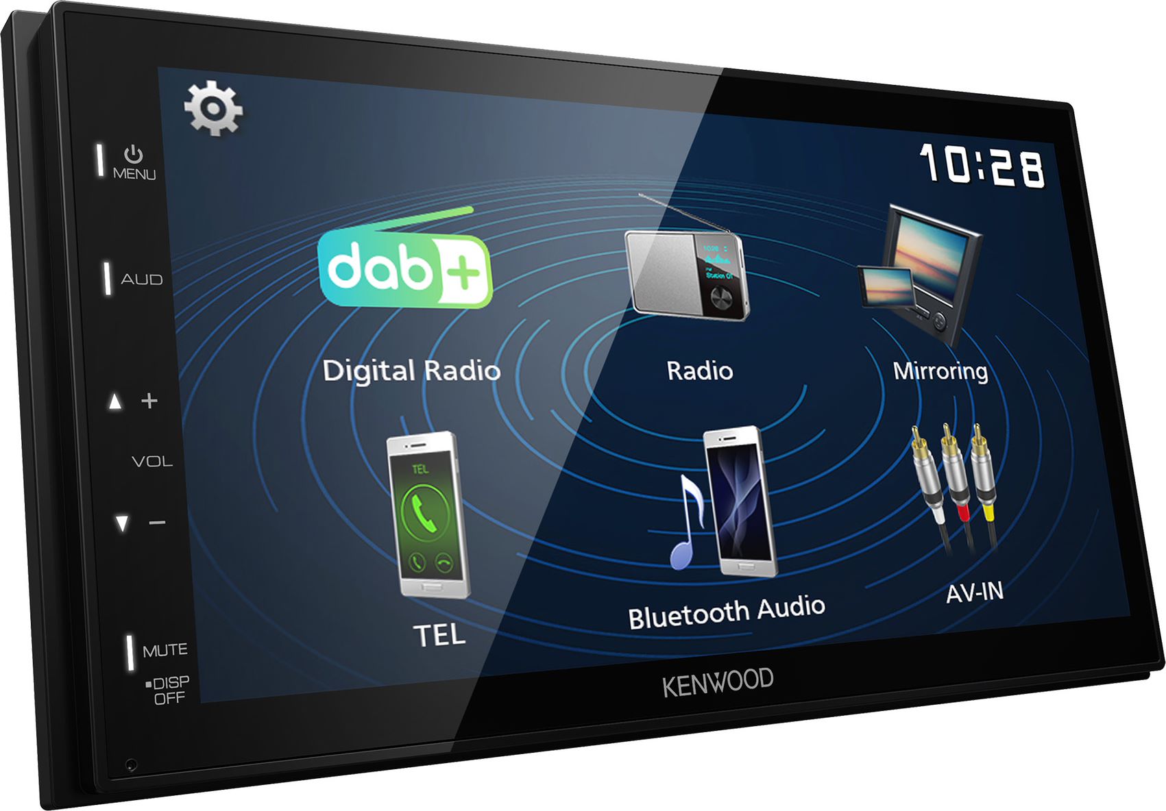 Kenwood DMX-129DAB autórádió mechanika nélkül
