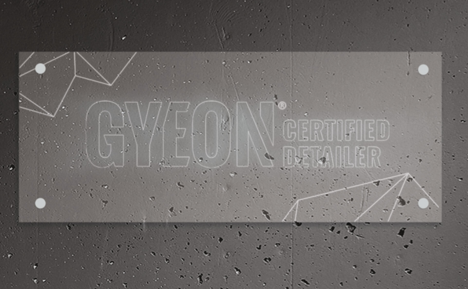 Gyeon LED Type 1 Gyeon Certified Detailer 100 × 40 cm átlátszó LED panel