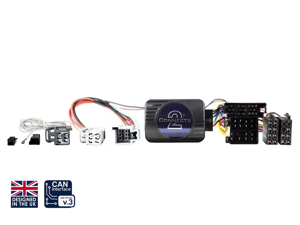 Kormánykerék gombvezérlő adapter Fiat Ducato Connects2-höz CTSFA027.3