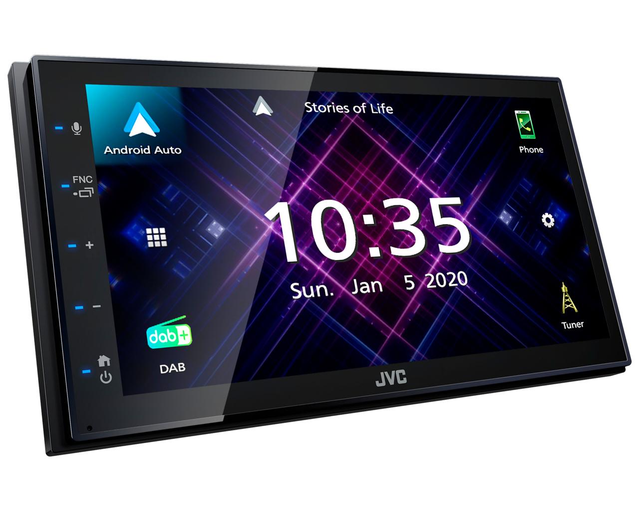 JVC KW-M565DBT 2DIN autórádió CD mechanika nélkül