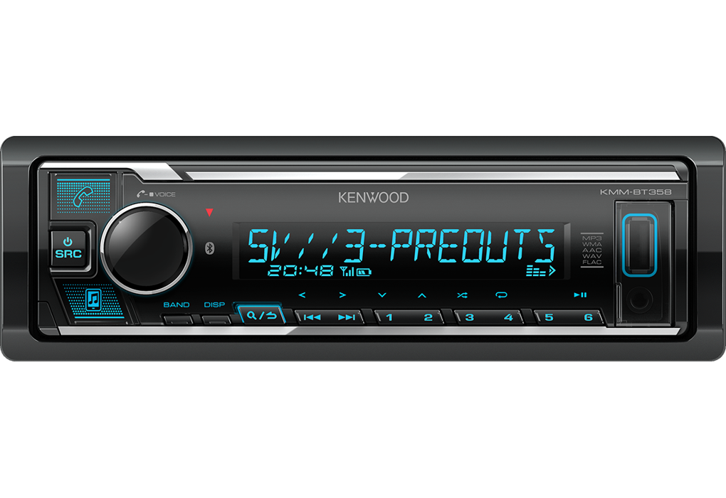 Kenwood KMM-BT358 autórádió mechanika nélkül
