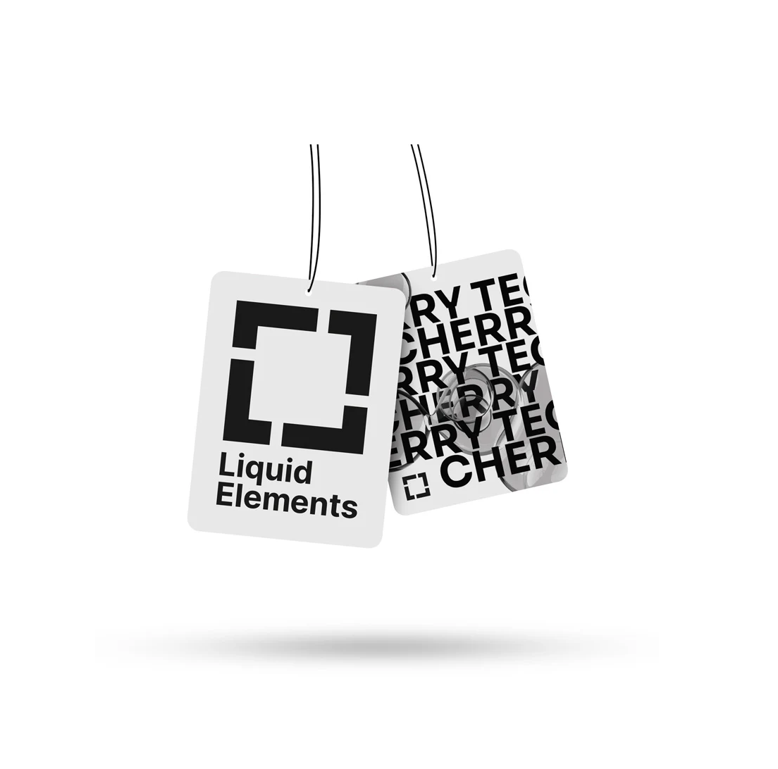 Liquid Elements Air Freshener Cherry Tec lógó autóillatosító