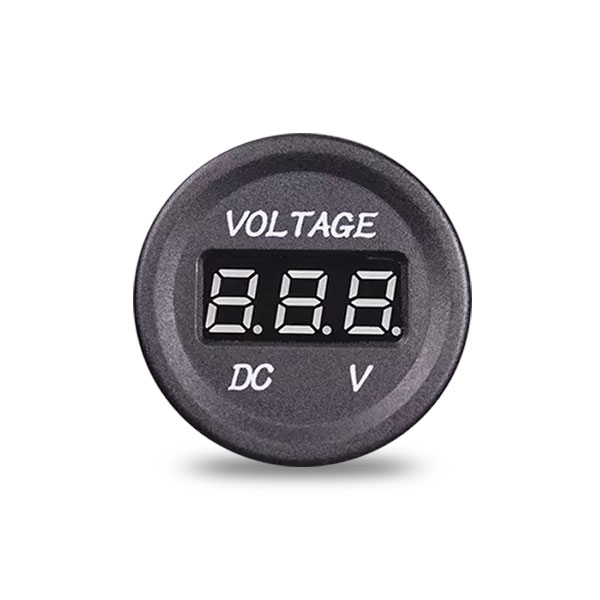 Voltmérő, 6-30V, kék LED MY1082