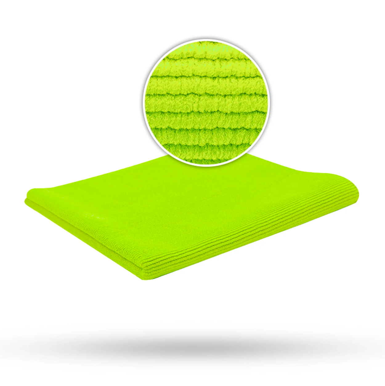 Liquid Elements Polishing Towel Green - 400 GSM 40 × 40 cm mikroszálas kendő
