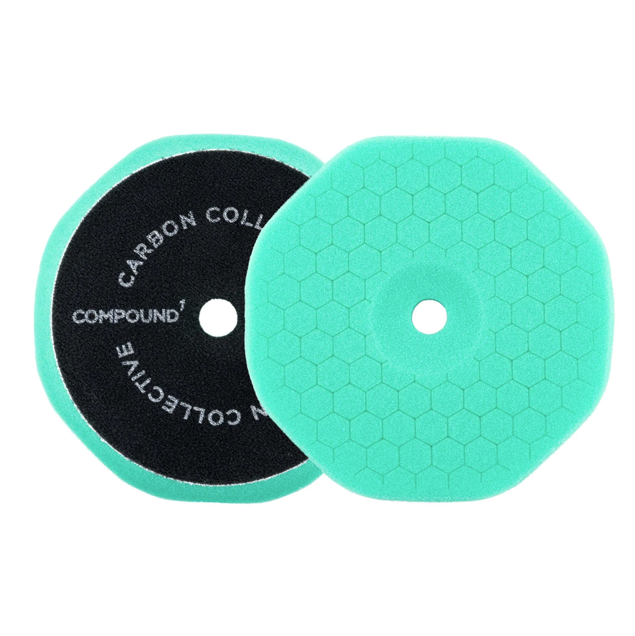Carbon Collective HEX Foam Polishing Pad (Compound 1 - Green) - 5″ (125 mm) csiszolókorong