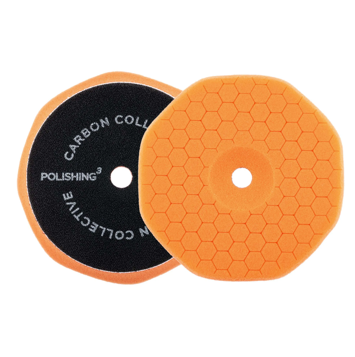 Carbon Collective HEX Foam Polishing Pad (Polishing 3 - Orange) - 5″ (125 mm) polírozókorong