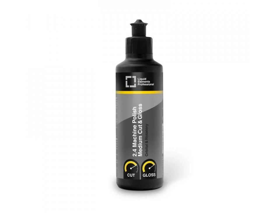 Liquid Elements 2.4 Machine Polish Medium Cut & Gloss polírozó paszta (250 ml)