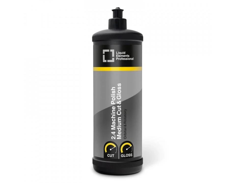 Liquid Elements 2.4 Machine Polish Medium Cut & Gloss polírozó paszta (1 l)