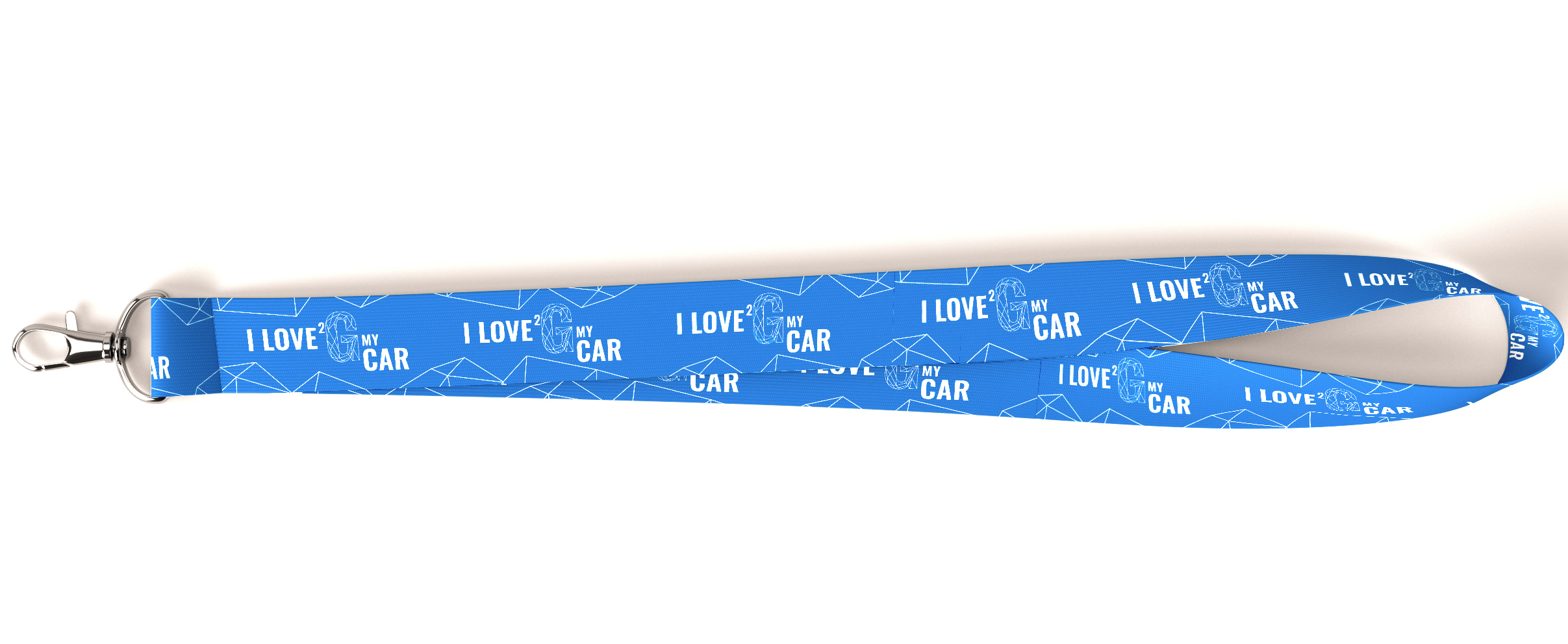 Gyeon Lanyard Blue nyakba akasztható kulcstartó