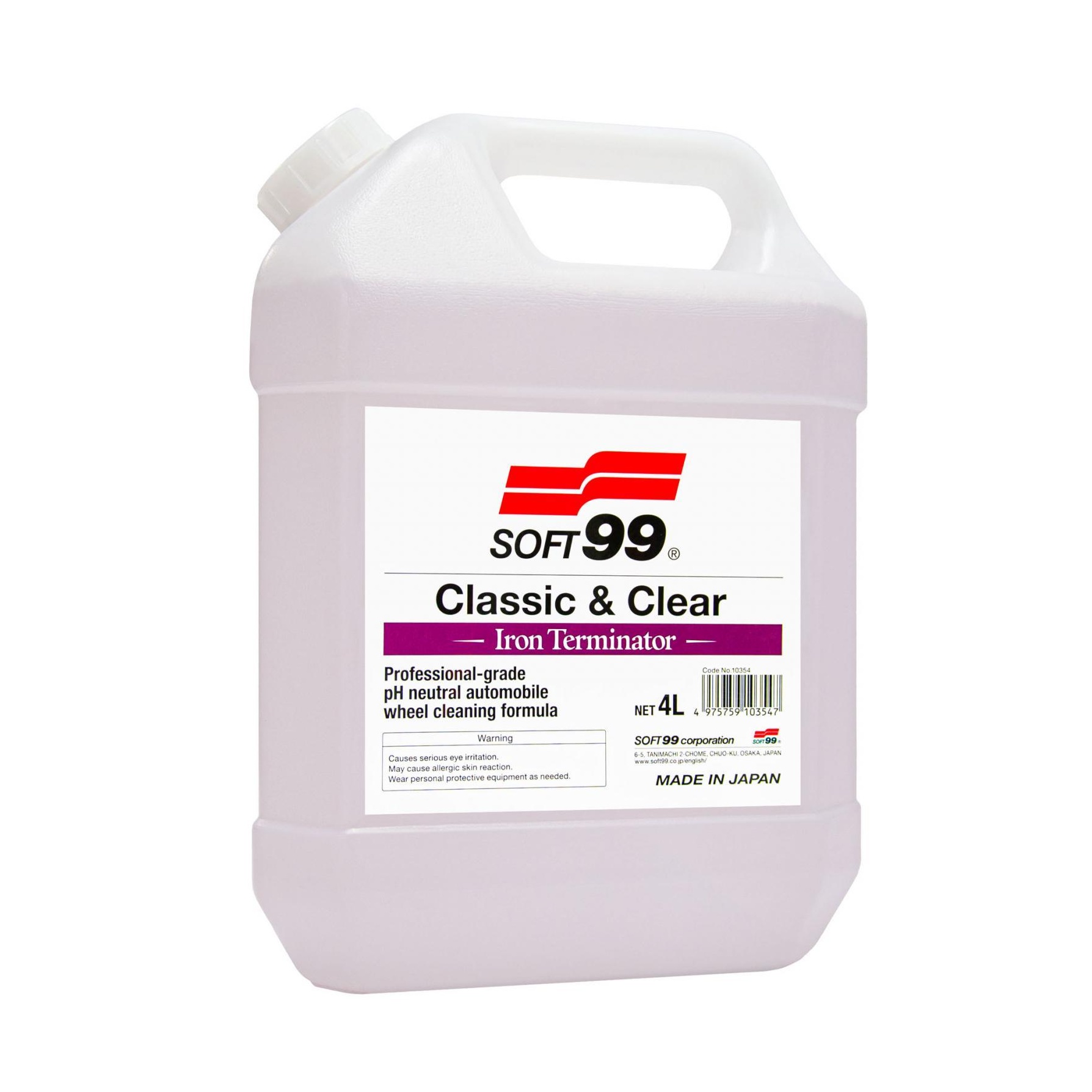 légyrozsda eltávolító Soft99 Iron Terminator (4 l)