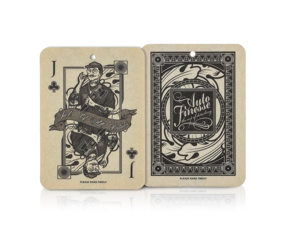 Auto Finesse Playing Card Air Freshener JACK lógó autóillatosító