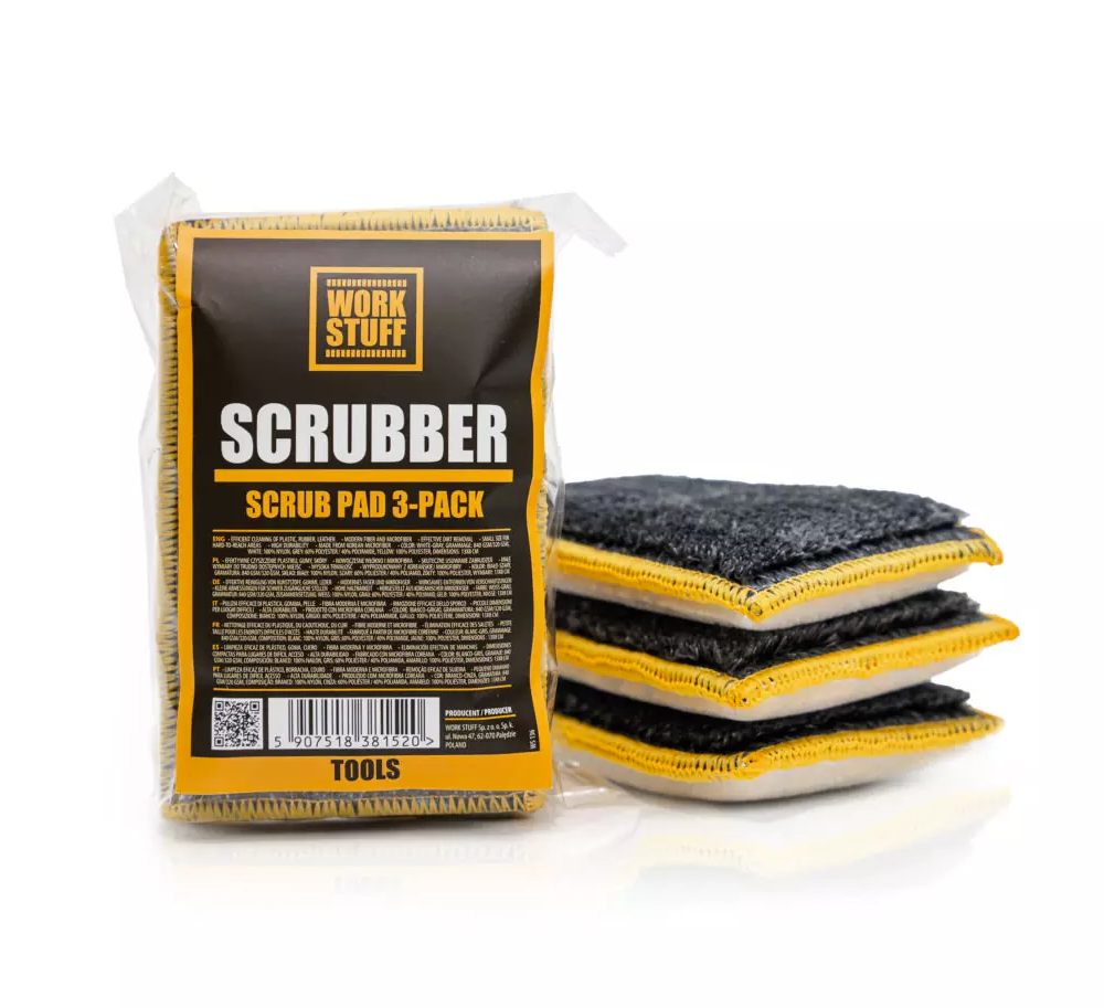 Work Stuff Scrubber Pad 3-Pack tisztító szivacs
