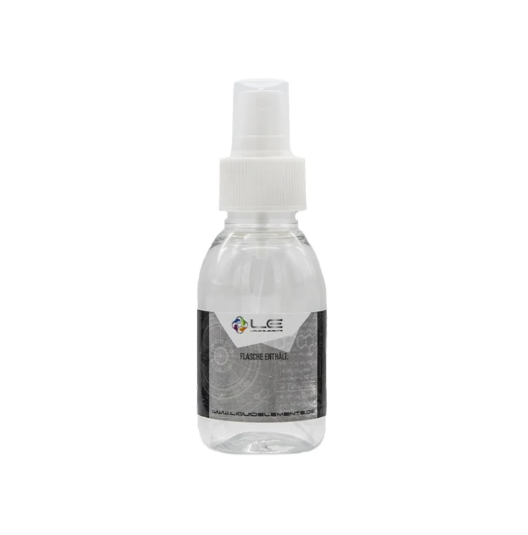 Liquid Elements Spray Bottle including Spray Head (100 ml) üres palack