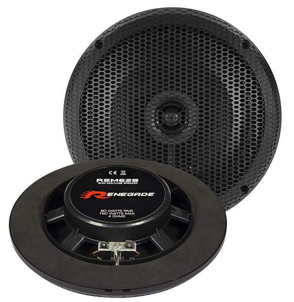 Renegade RSM62 Black kültéri lapos hangszórók