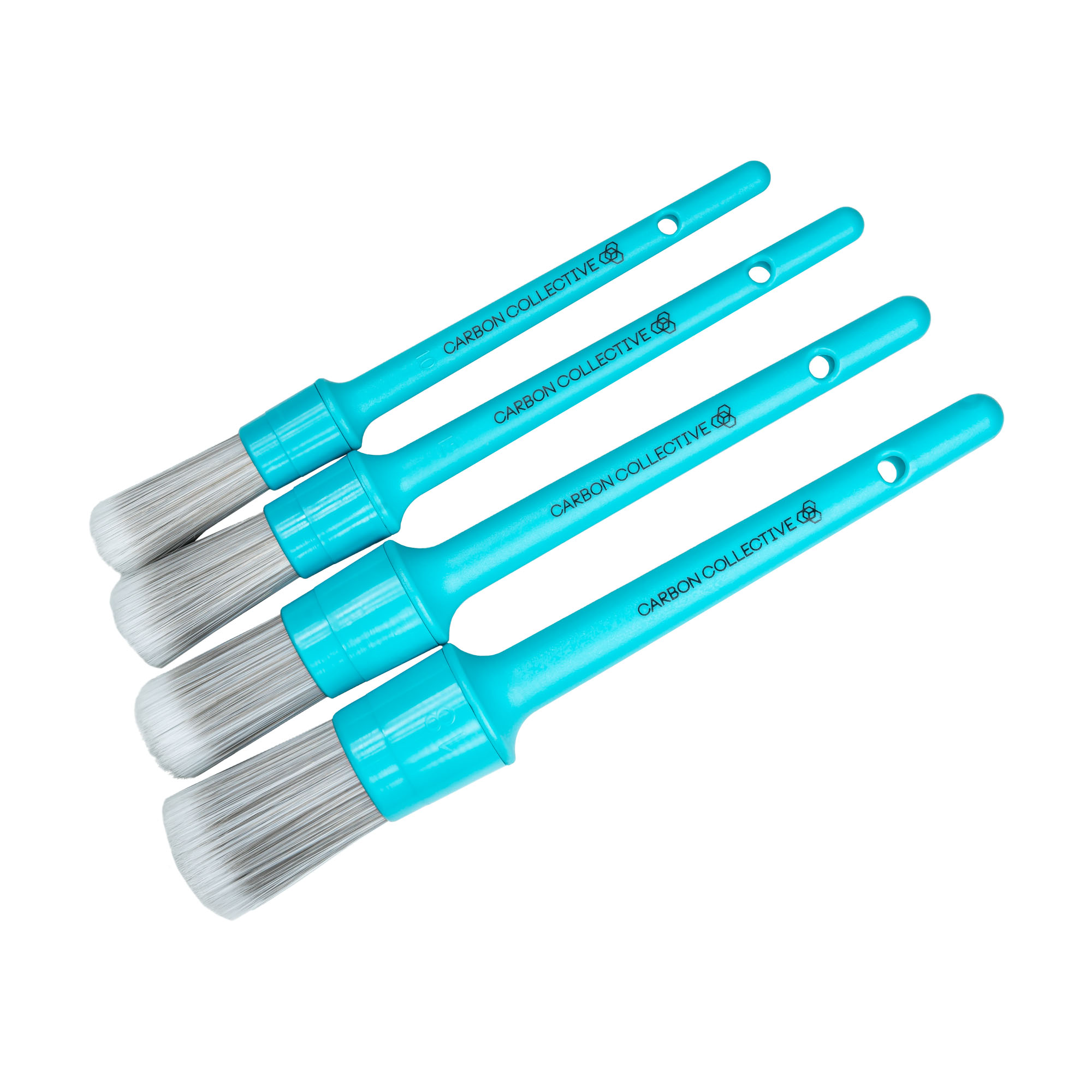 Carbon Collective Firm Bristle Detailing Brush Set detailing ecsetek