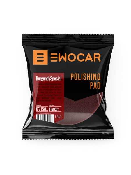 Ewocar BurgundySpecial Soft Finishing Pad 175/150 mm