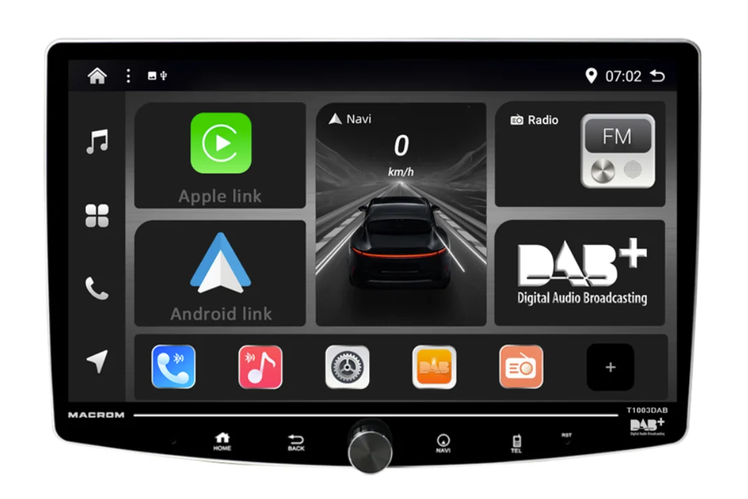 Macrom T1003DAB android autórádió