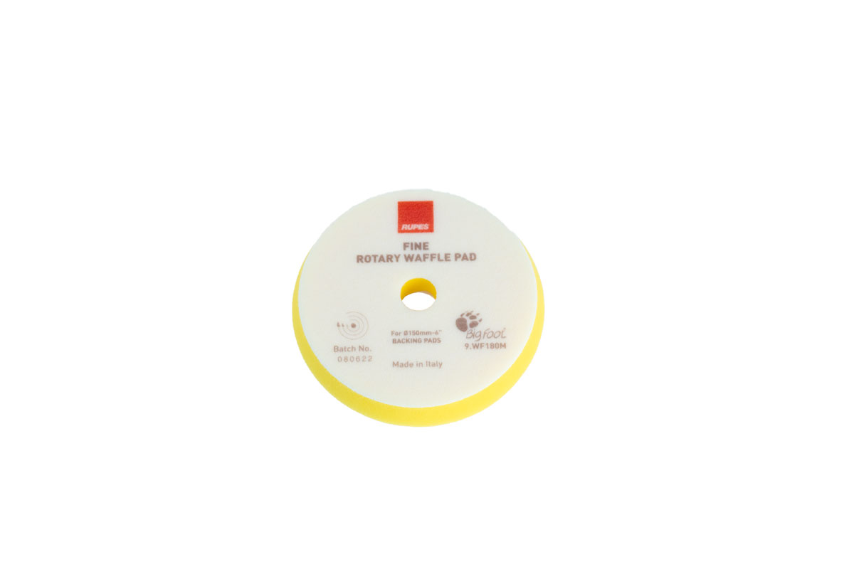 RUPES Waffle Fine Polishing Foam Pad for Rotary Polishers 150/165 mm gofris polírozókorong