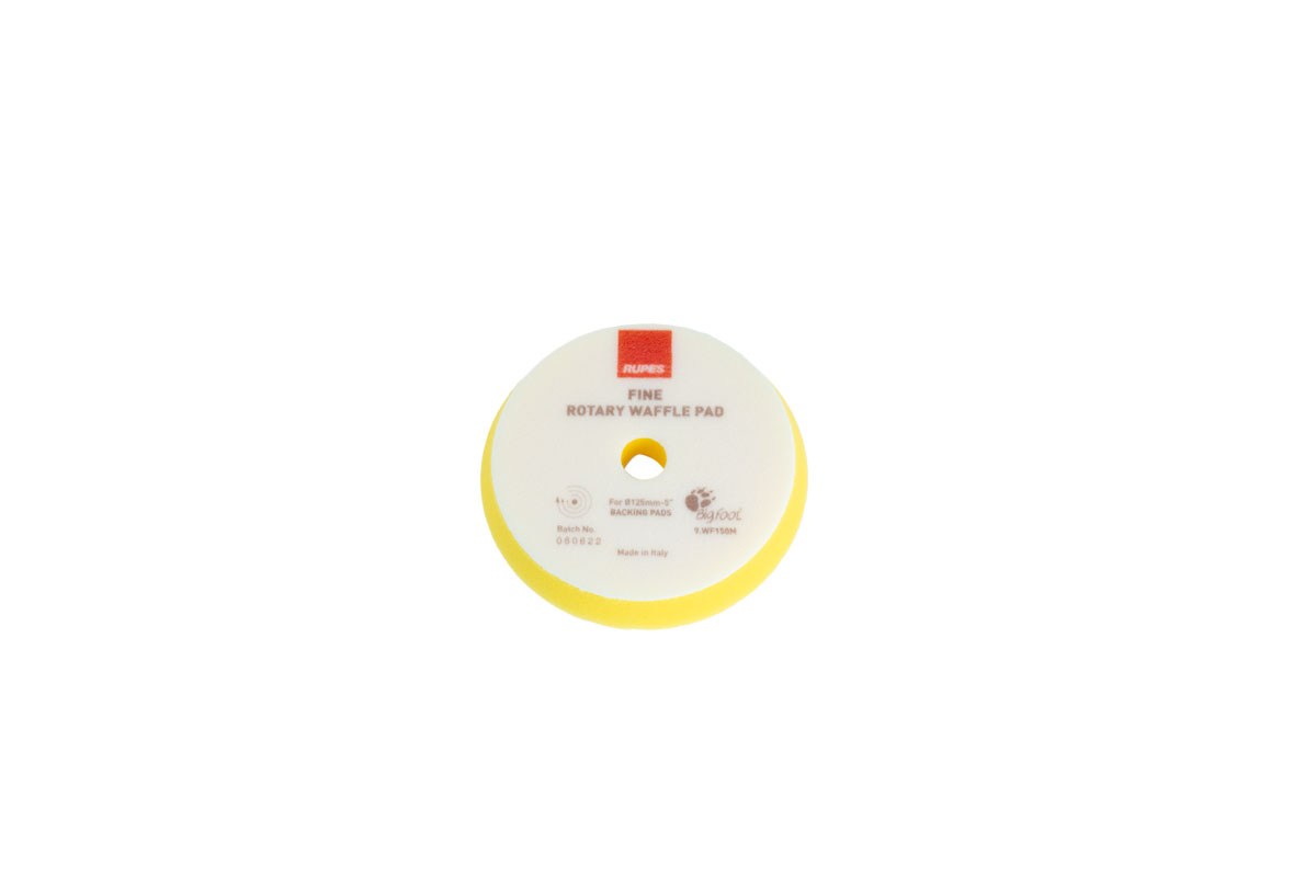 RUPES Waffle Fine Polishing Foam Pad for Rotary Polishers 125/140 mm gofris polírozókorong