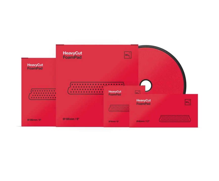Koch Chemie Heavy Cut Foam Pad (125 × 25 mm) polírozókorong