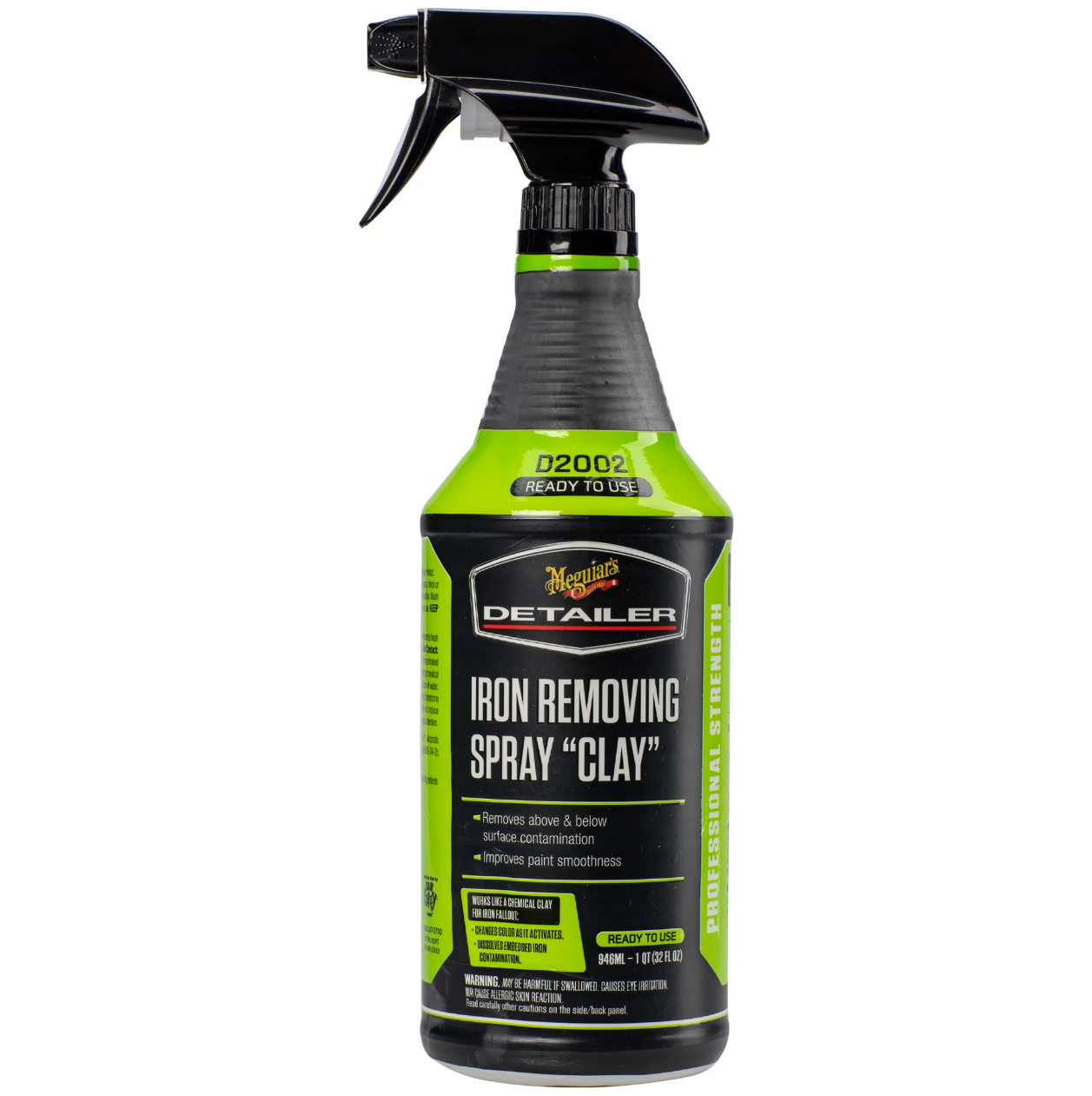 Meguiar's Iron Removing Spray "Clay" a festék dekontaminálására (946 ml)