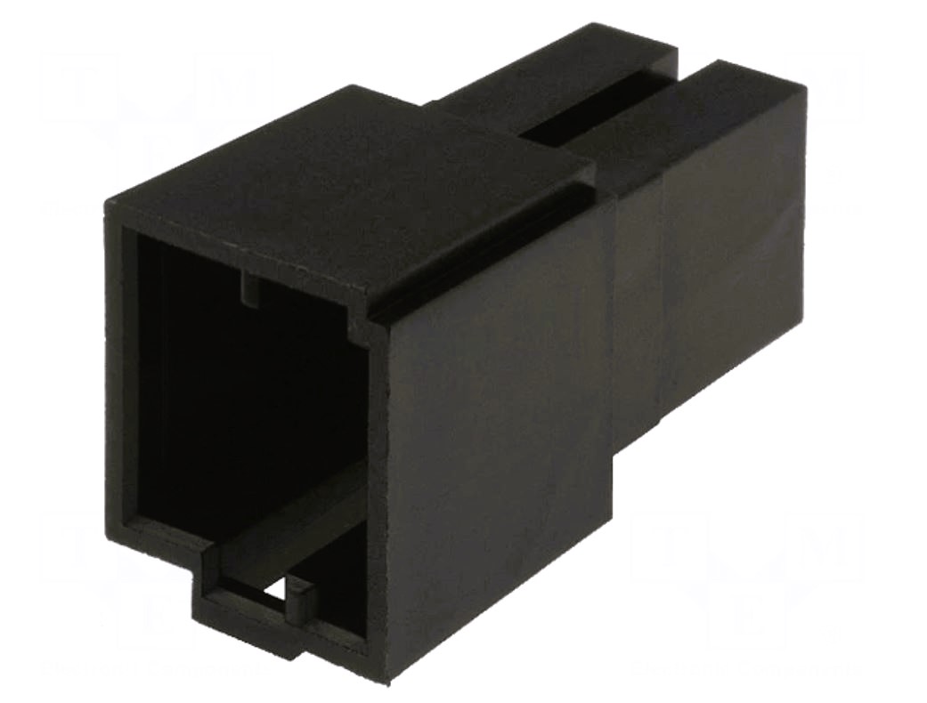 Fekete Mini ISO csatlakozó 4carmedia 331455