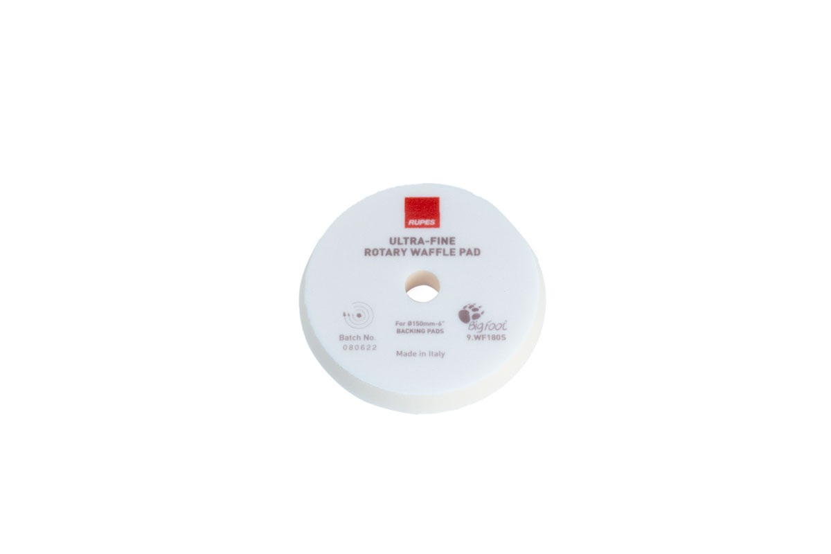 RUPES Waffle Ultra-Fine Polishing Foam Pad for Rotary Polishers 150/165 mm gofris finiselő korong