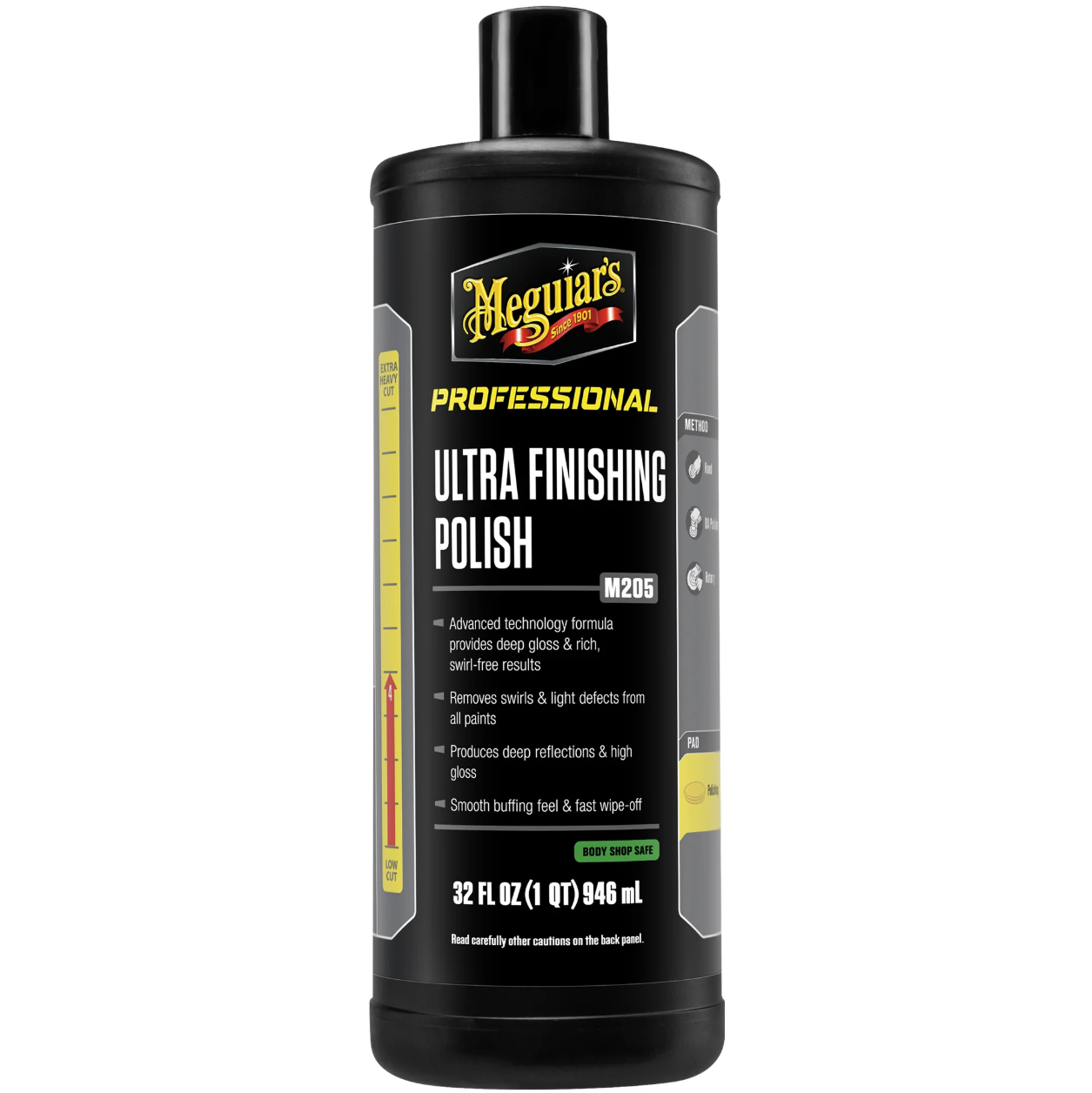 Meguiar's Ultra Finishing Polish polírozószer a maximális fényért (946 ml)