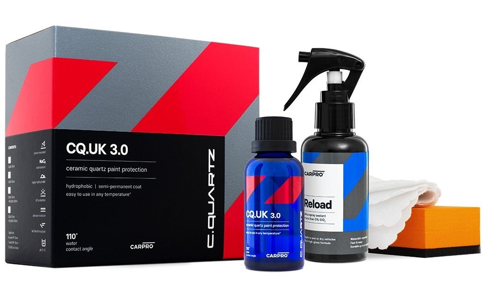CarPro CQuartz UK 3.0 (30 ml) + Reload kerámia bevonat festékre