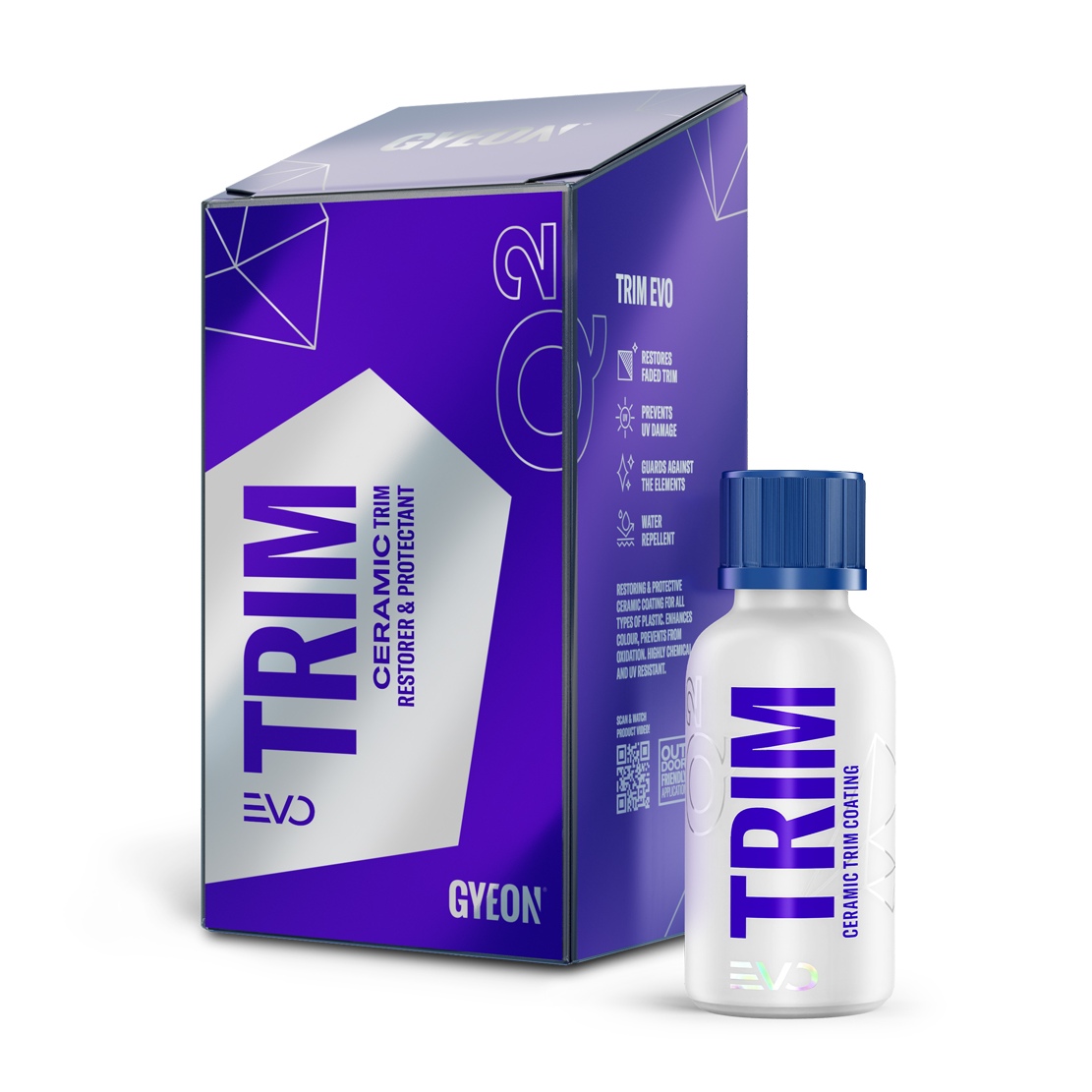 Gyeon Q2 Trim EVO kerámia védelem műanyagokra (30 ml)