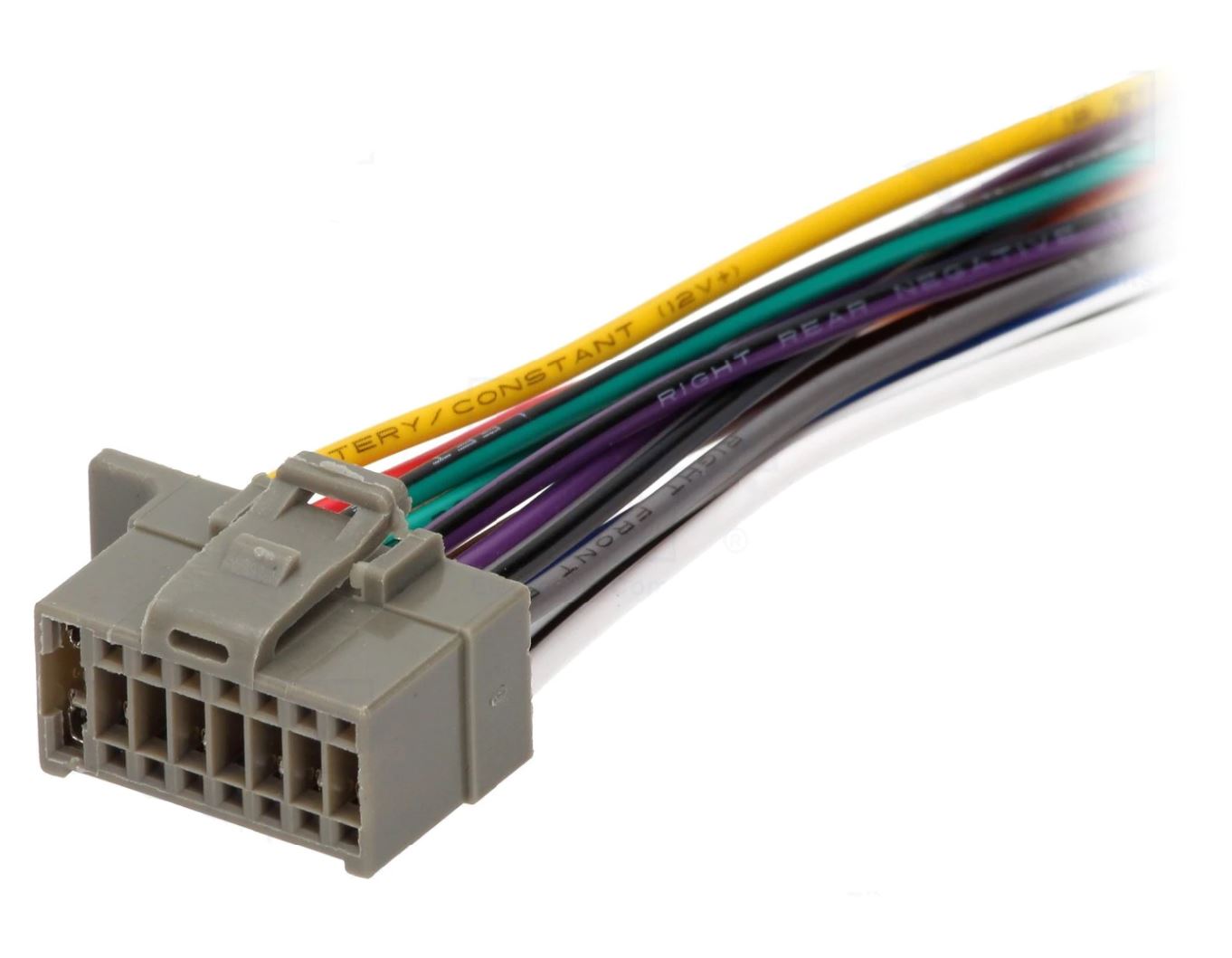 Panasonic 16 pin - ISO csatlakozó