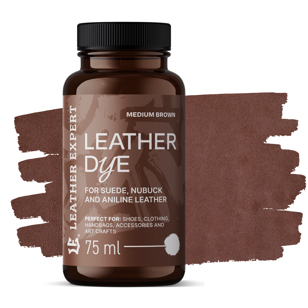Leather Expert - Leather Dye (Medium Brown) bőrfesték