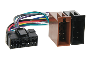 JVC 16 pin- ISO csatlakozó