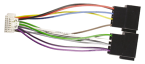 Panasonic 16 pin- ISO csatlakozó