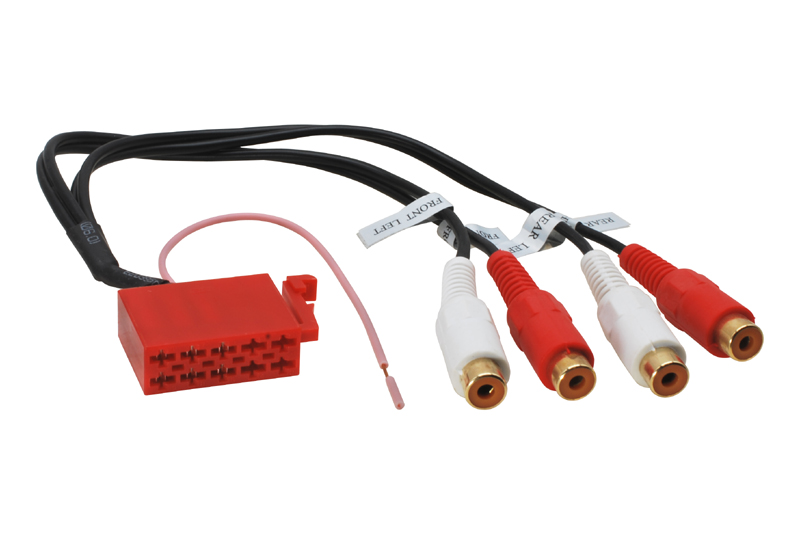 AUX kimeneti adapter ISO - CINCH