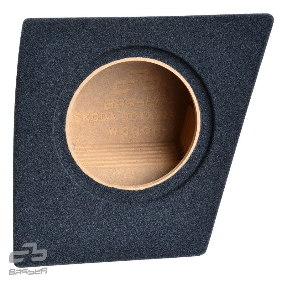 Basser 10"-es OEM mélyláda doboz a Škoda Octavia II kombi járművekhez