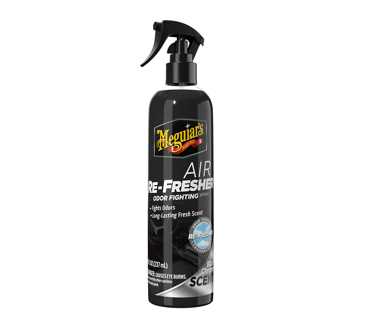 Meguiar's Air Re-Fresher Odor Fighting Spray - Black Chrome Scent (237 ml)
