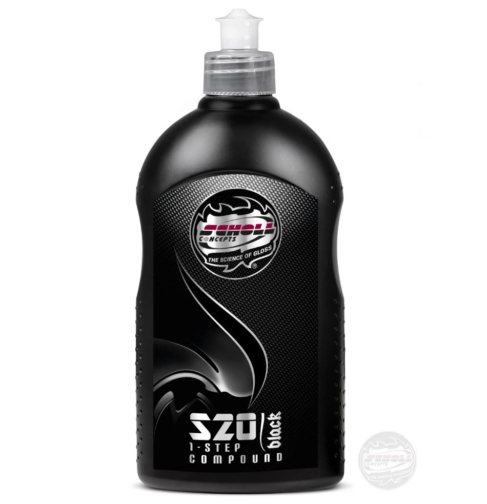 Scholl Concepts S20 BLACK Real 1-Step Compound polírozó paszta (500 ml)