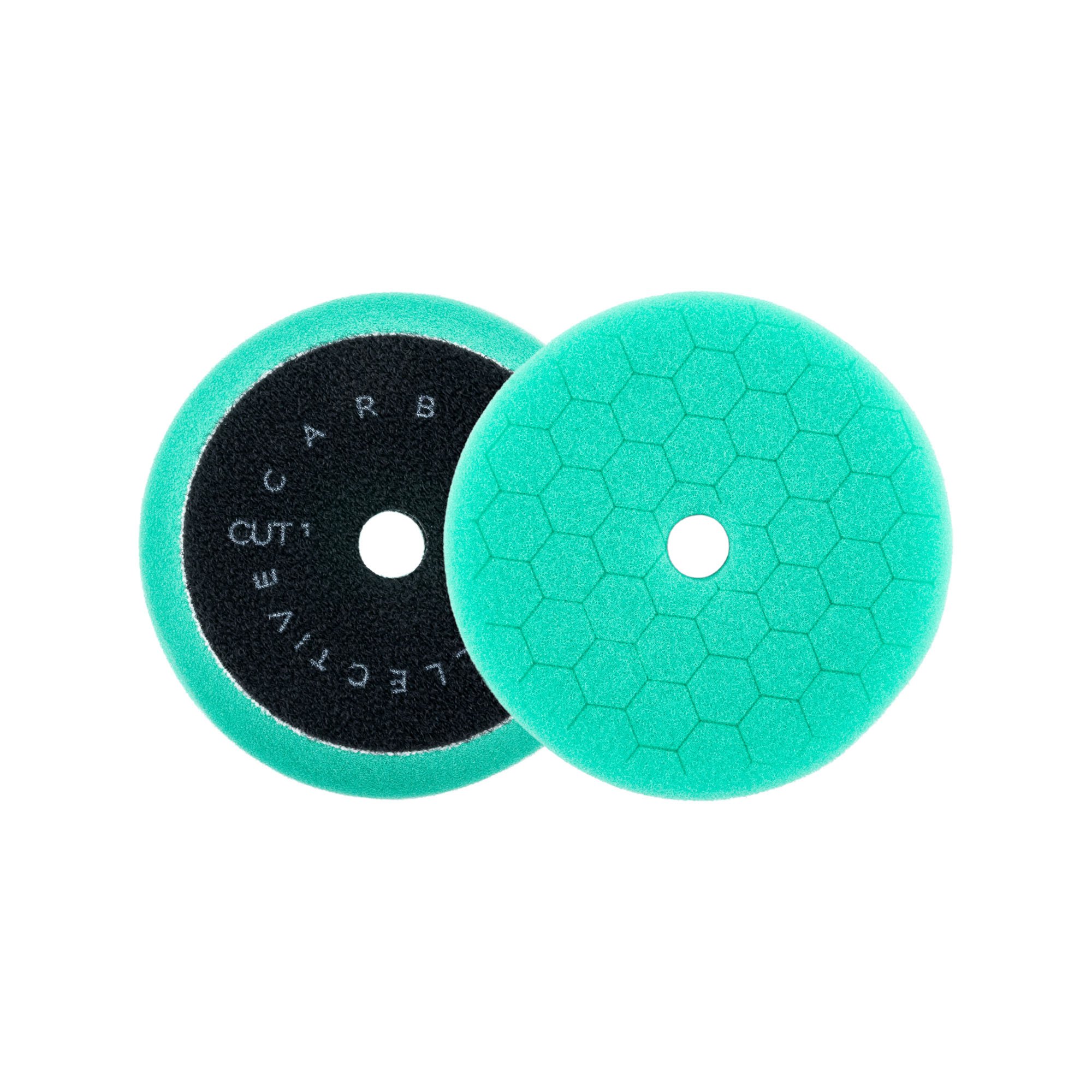 Carbon Collective HEX Polishing Pad (Compound 1 - Green) - 3″ (80 mm) polírozókorong