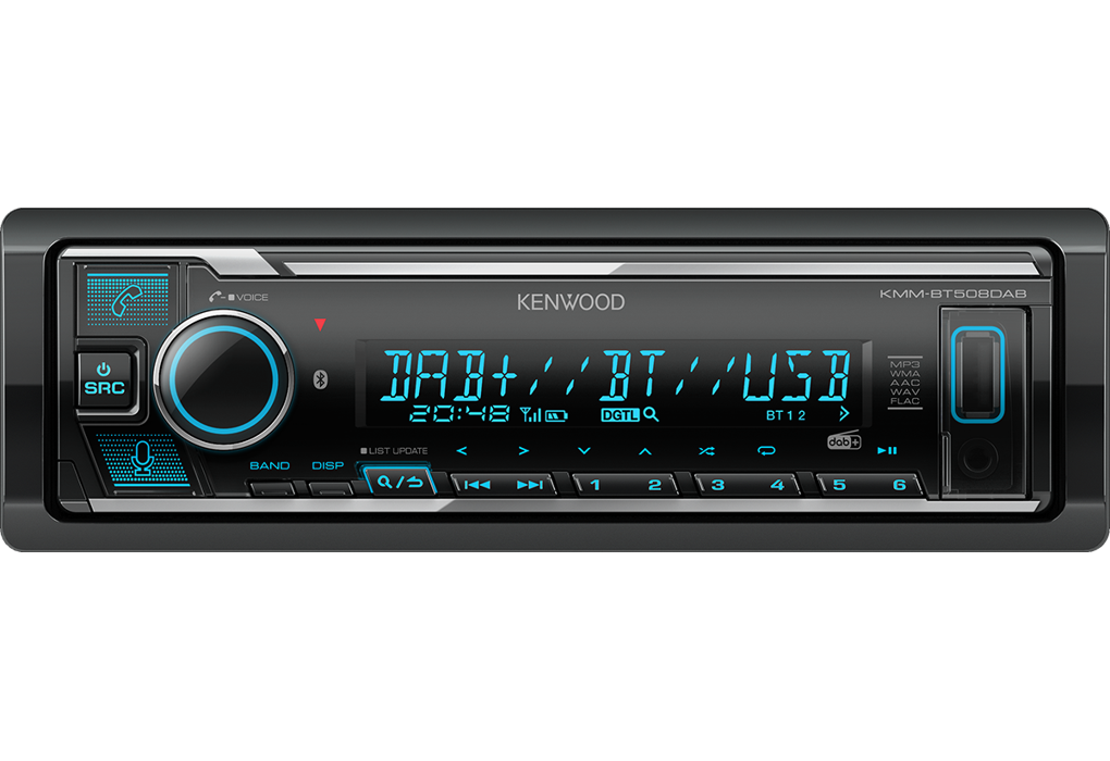 Kenwood KMM-BT508DAB autórádió
