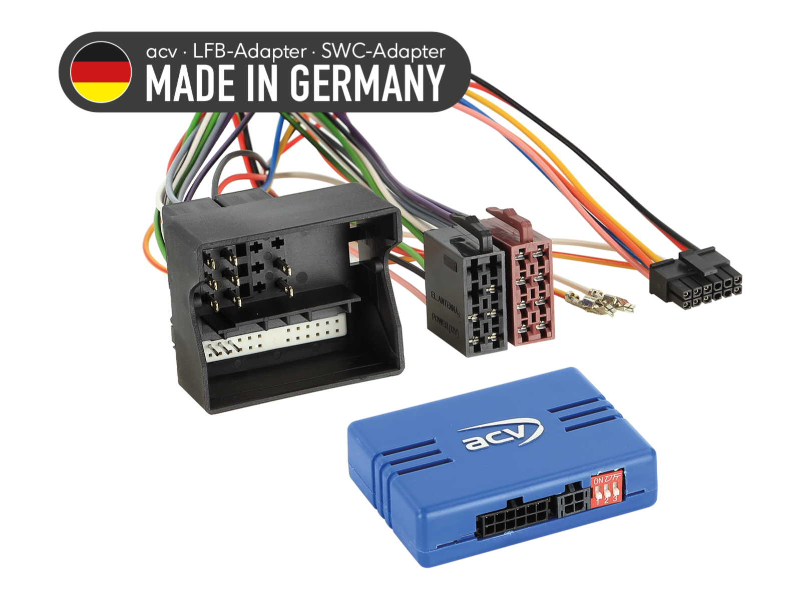Kormánykerék gombvezérlő adapter Mercedes ACV SWC 42A-1190-004-0-hoz