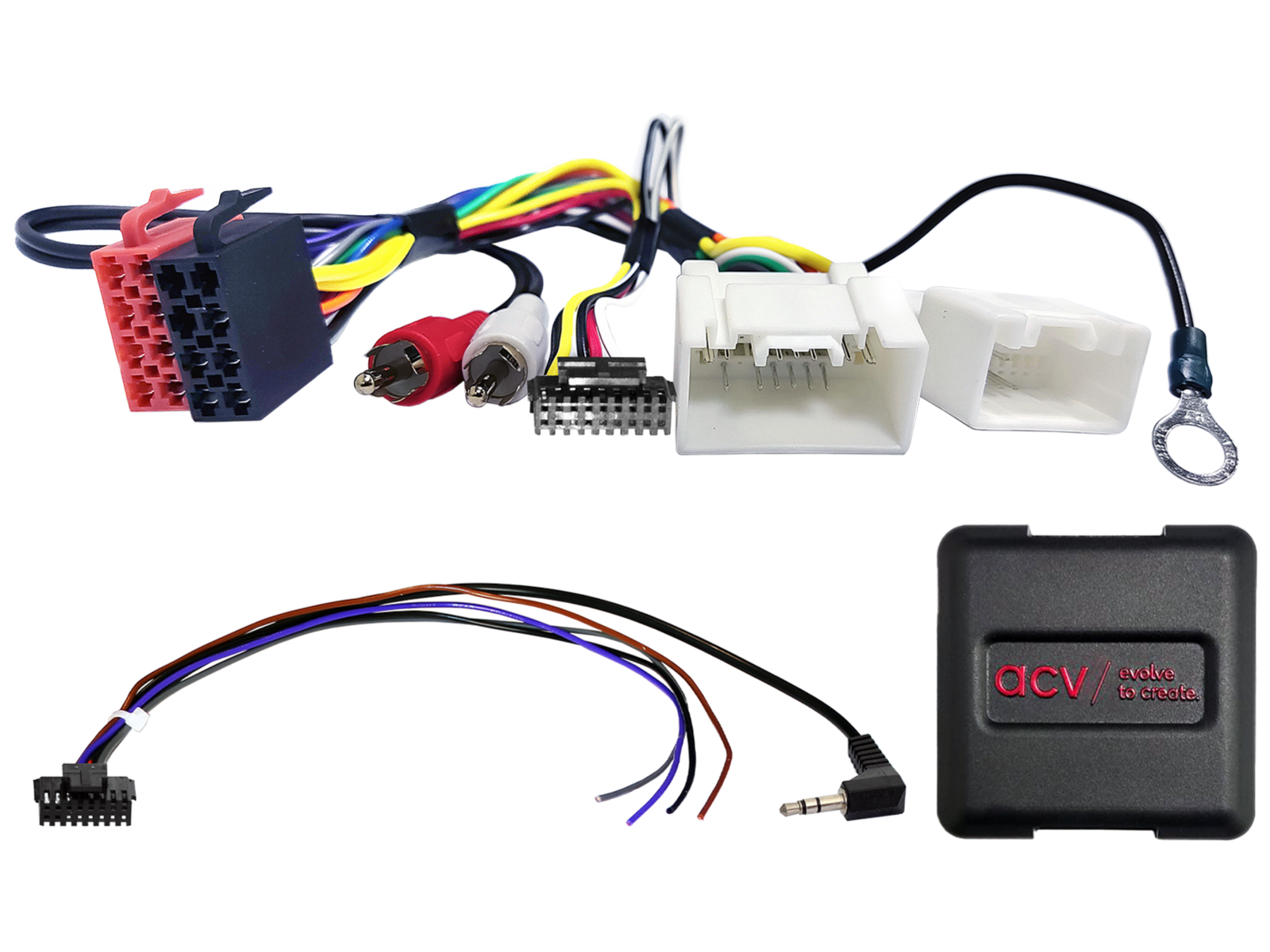 Kormánykerék gombvezérlő adapter Citroën / Fiat / Mitsubishi / Peugeot ACV SWC 42XMT003-0-hoz